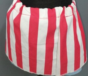 Kids Costumes to Hire - Red & white Stripe Skirt - GIRL